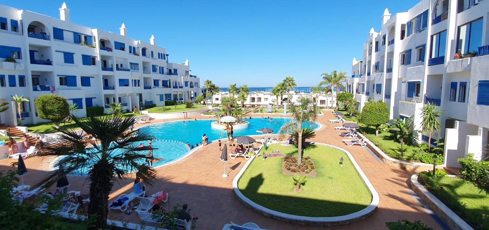 Апартаменты Kabila Vista N4 Vue Piscine Мдик Экстерьер фото